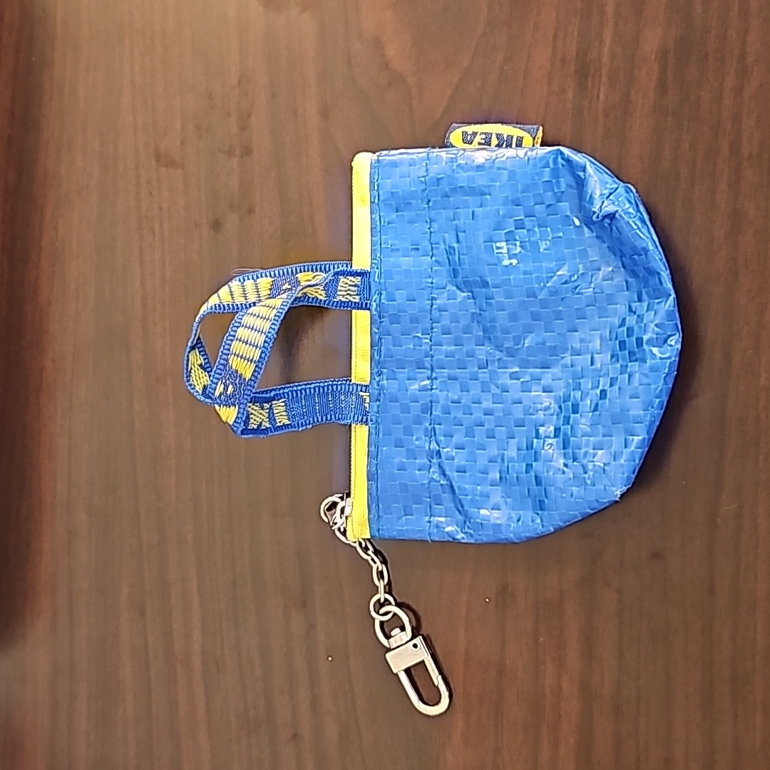 Ikea Coin Keychain